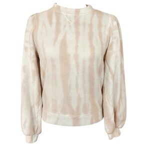 Ulla Johnson Carmen Tie Dye‎ Crewneck Sweatshirt Small Indie Designer Lux Retro